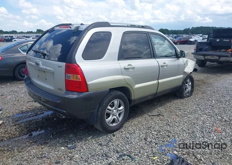 2007 Kia Sportage Ex V6 from USA, damaged, VIN KNDJF723X77300892